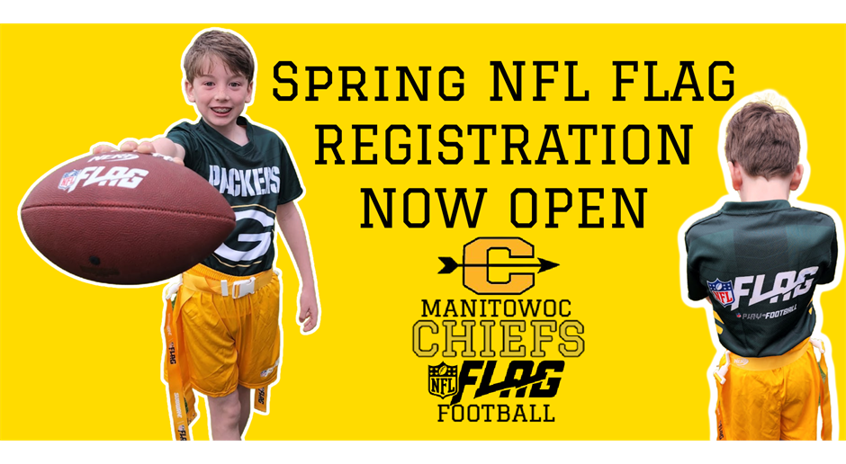 Spring Flag Football (GRADES 2-11) Now OPEN!!!!